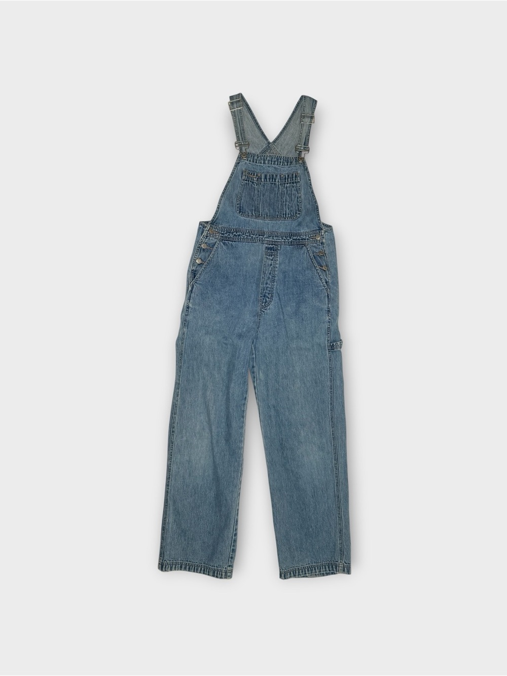GUC Vintage Y2K GAP Light Blue Denim Relaxed Overalls | Small